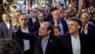 أمسية تاريخية لماكرون في مصر