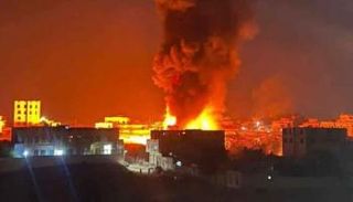 انفجار سابق في صنعاء إثر غارة أمريكية 