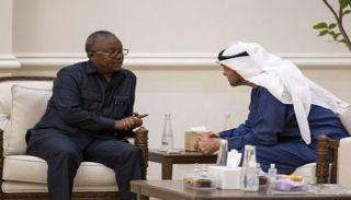 الشيخ محمد بن زايد آل نهيان يلتقي رئيس غينيا بيساو