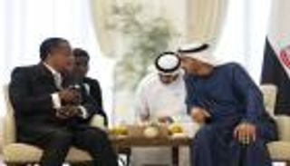 محمد بن زايد يبحث مع رئيس الكونغو «تعزيز علاقات التعاون»