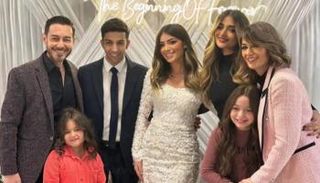 حفل خطوبة ليلى زاهر وهشام جمال