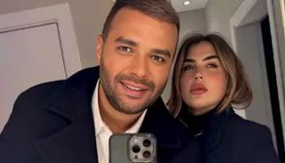 رامي صبري وزوجته