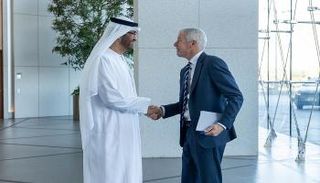 سلطان الجابر يرحب بوزير الطاقة الأمريكي
