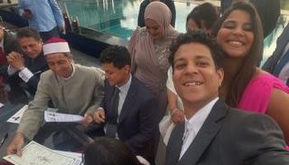 عقد قران شقيق أحمد داش