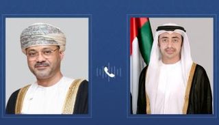 وزير الخارجية الإماراتي ونظيره العماني