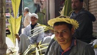 من احتفالات أحد الشعانين في مصر