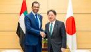 على هامش إكسبو أوساكا.. سلطان الجابر يبحث تعزيز العلاقات الاقتصادية مع اليابان