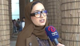 شيخة الكتبي المديرة الإبداعية لجناح دولة الإمارات