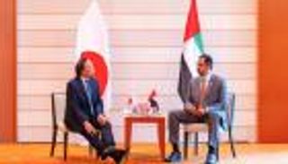 سلطان الجابر يبحث مع رئيس «إنبكس» اليابانية مستقبل قطاع الطاقة