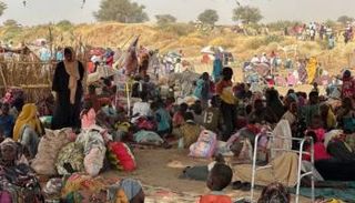 نازحون سودانيون