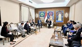 من لقاء العليمي والوفد الأوروبي