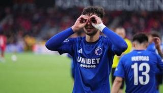 شياخة مهاجم كوبنهاغن الدنماركي