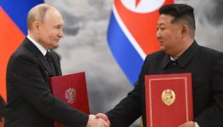 بوتين وكيم جونغ أون- صورة أرشيفية