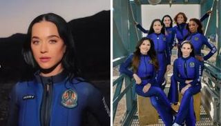 كاتي بيري ضمن فريق فضائي نسائي