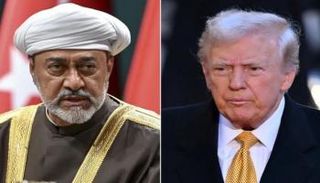 الرئيس الأمريكي دونالد ترامب وسلطان عُمان هيثم بن طارق