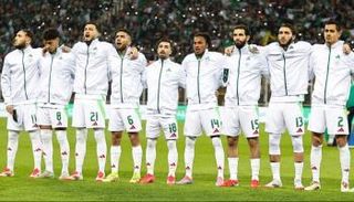 لاعبو منتخب الجزائر