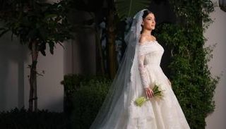 نارين بيوتي في حفل زفافها 