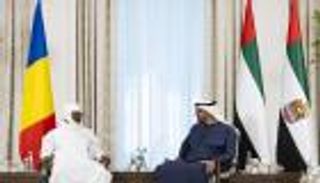 محمد بن زايد يبحث مع رئيس تشاد «تعزيز العلاقات الثنائية»