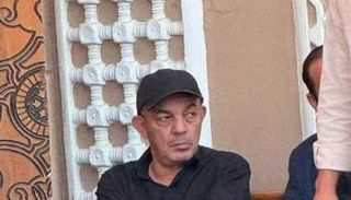 علاء مرسي في عزاء سليمان عيد