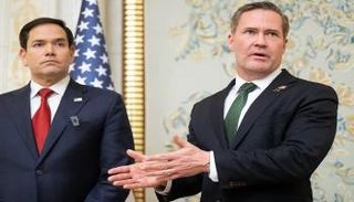 وزير الخارجية الأمريكي ماركو روبيو ومستشار الأمن القومي مايك والتز
