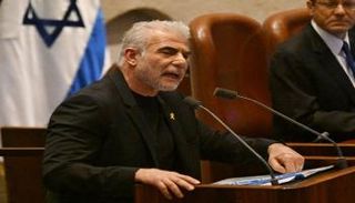 زعيم المعارضة الإسرائيلية يائير لابيد