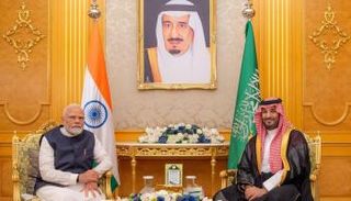جانب من زيارة رئيس الوزراء الهندي للسعودية
