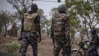عناصر من الشرطة والجيش في شمال بنين- أرشيفية
