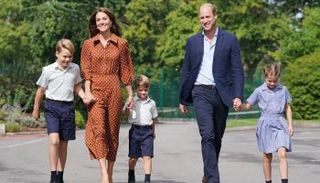 ويليام وكيت وأطفالهما الثلاثة