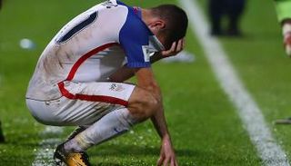 أحد لاعبي منتخب الولايات المتحدة الأول لكرة القدم