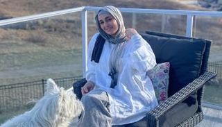 حلا شيحة تعود بالحجاب وتنشر دعاء لفلسطين