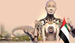 روبوت أميكا يتألق في دبي