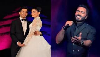تامر حسني يبرر غيابه عن زفاف ليلى زاهر