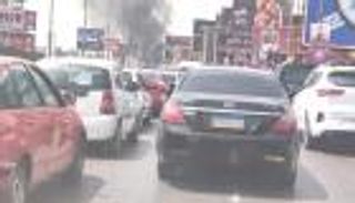 تصادم 4 سيارات يتسبب في شلل مروري بوسط القاهرة