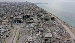 جانب من الدمار في غزة - أرشيفية