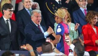 خوان لابورتا رئيس برشلونة