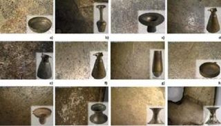 12 قطعة من النحاس تم دراستها وتحليلها