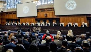 جانب من جلسة سابقة للعدل الدولية