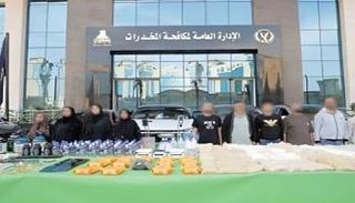 التشكيل العصابي المتورط في جلب الحشيش الصناعي