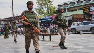 عناصر من الجيش الهندي في كشمير