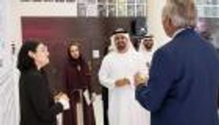 ذياب بن محمد بن زايد يشهد جانبا من فعاليات مؤتمر العلوم السلوكية العالمي