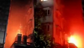 حريق بفندق ريتوراج