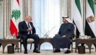 خلال استقباله عون.. محمد بن زايد يؤكد دعم الإمارات وحدة لبنان