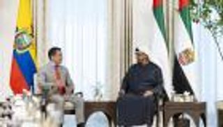 رئيس الإمارات ونظيره الإكوادوري يبحثان سبل تعزيز العلاقات الثنائية