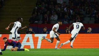 هدف تورام في مباراة برشلونة ضد إنتر ميلان