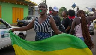 مشاهد من الاحتفال بفوز نغيما بالانتخابات الرئاسية