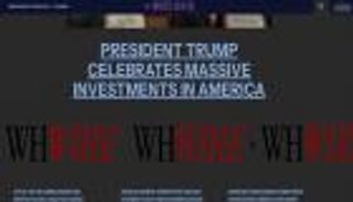 «وايت هاوس واير».. نافذة البيت الأبيض الجديدة لترويج إنجازات ترامب