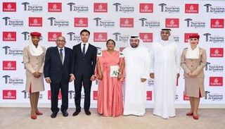 طيران الإمارات في معرض سوق السفر العربي