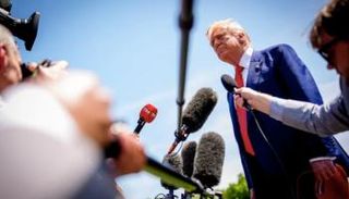 ترامب يدلي بتصريحات سابقة للإعلاميين