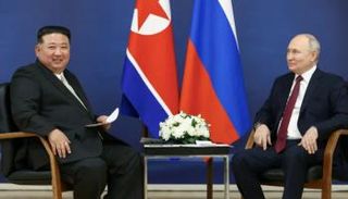 الرئيسان الروسي والكوري الشمالي