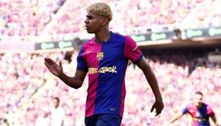 لامين يامال نجم برشلونة في كلاسيكو ريال مدريد